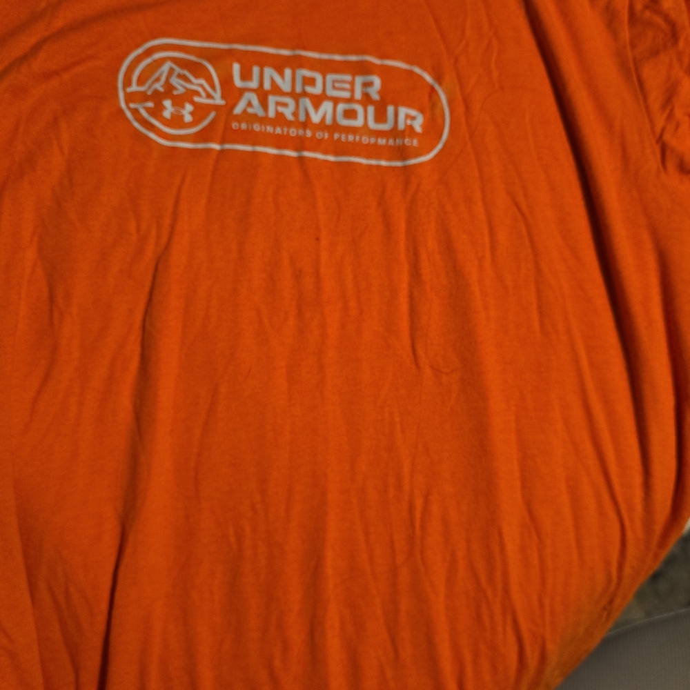 Under Armour Vibrant Orange Tee